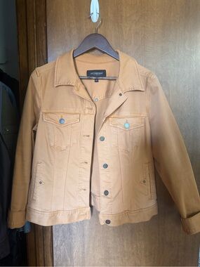 Liverpool Mustard Jean Jacket - Women's Casual Trucker